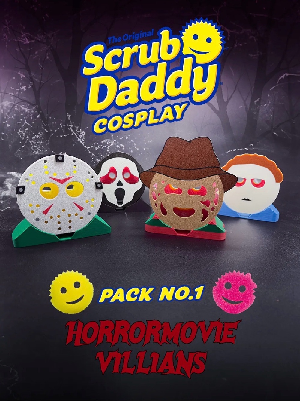 Scrub Daddy Cosplay- Horror Villians